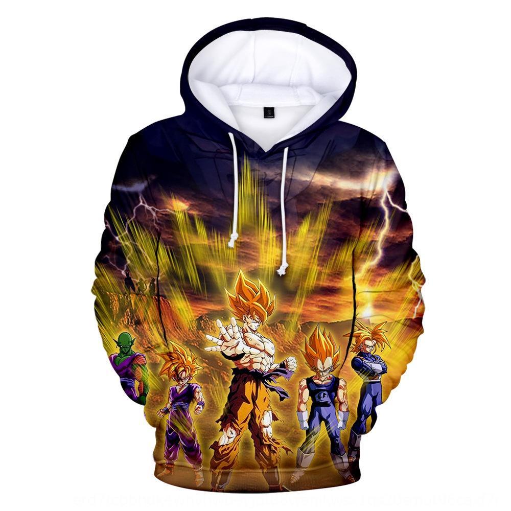 Anime Fashion 3D Printed Dragon Ball Hoodie