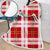 3D Digital Printed Blanket With Sleeves-Plaid Thickened Blanket Robe