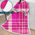 3D Digital Printed Blanket With Sleeves-Plaid Thickened Blanket Robe