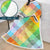 3D Digital Printed Blanket With Sleeves-Plaid Thickened Blanket Robe