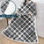 3D Digital Printed Blanket With Sleeves-Plaid Thickened Blanket Robe