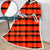 3D Digital Printed Blanket With Sleeves-Plaid Thickened Blanket Robe