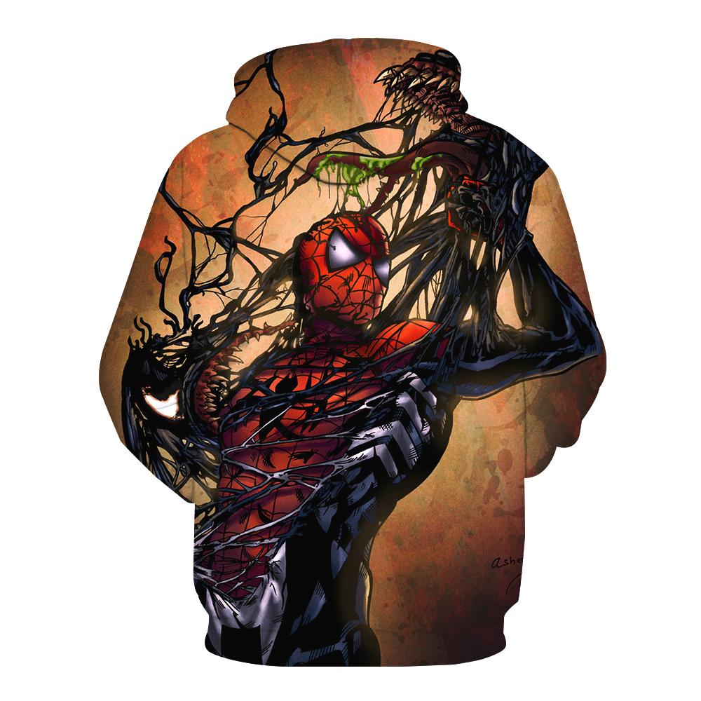 Spiderman Hoodies - Spiderman confrontation Series Super Cool 3D Hoodie