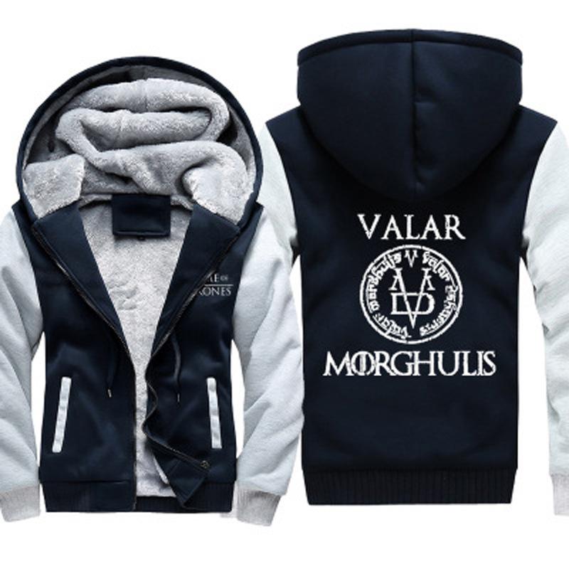 MORGHULIS Jackets - Solid Color MORGHULIS Series VALAR Fleece Jacket