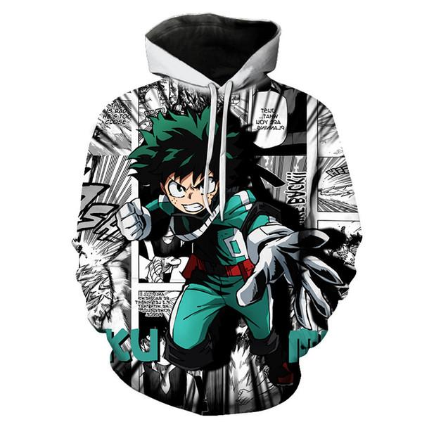 My Hero Academia Sweatshirts - 3D Hoodie Pullover