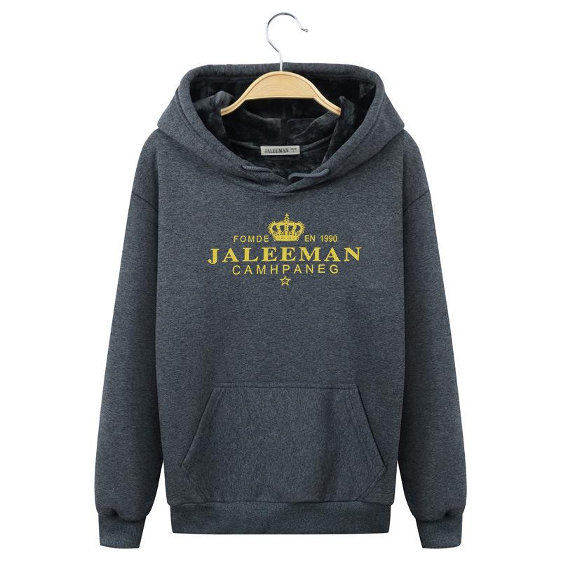 Harajuku Style Hoodies - Solid Color Harajuku Style Series JALEEMAN Fashion Fleece Hoodie