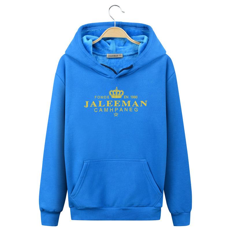 Harajuku Style Hoodies - Solid Color Harajuku Style Series JALEEMAN Fashion Fleece Hoodie
