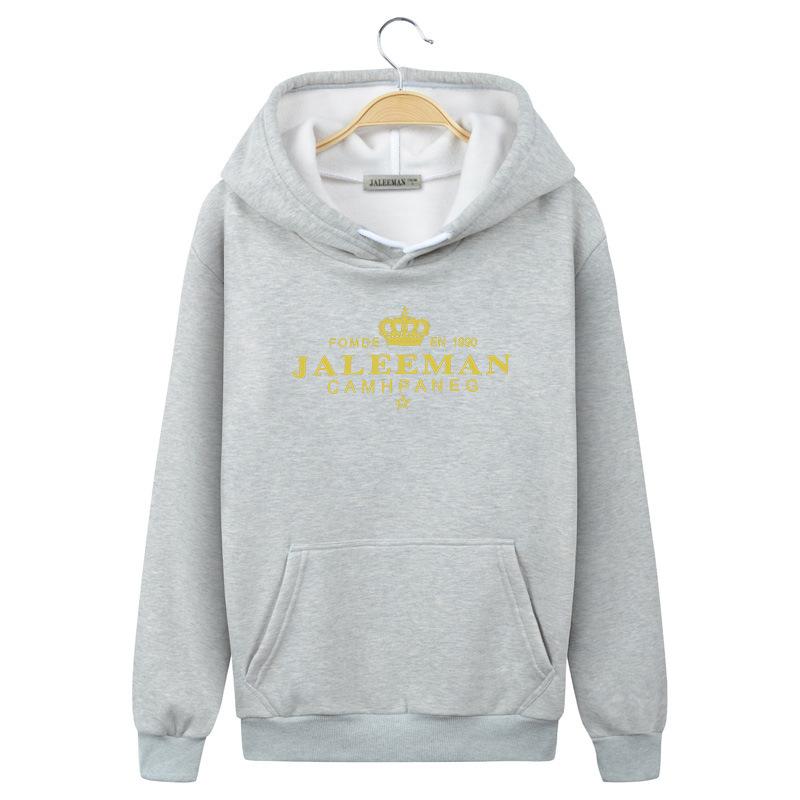 Harajuku Style Hoodies - Solid Color Harajuku Style Series JALEEMAN Fashion Fleece Hoodie