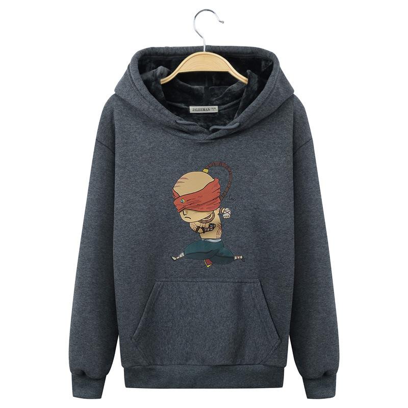 LoL Hoodies - Solid Color LoL Series Lee Sin Super Cool Fleece Hoodie
