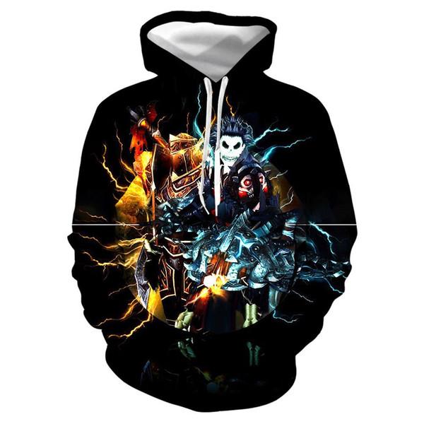 Fashion Iron Maiden Funny 3D Print Casual Hoodie Pullover