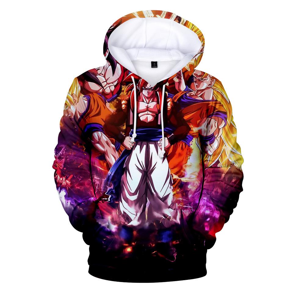 Dragon Ball Z Hoodies - Dragon Ball Anime Series GOKU Super Saiyan Hoodie