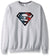 Men's Sweatshirts - Men's Sweatshirt Series Super Man Icon Fleece Sweatshirt