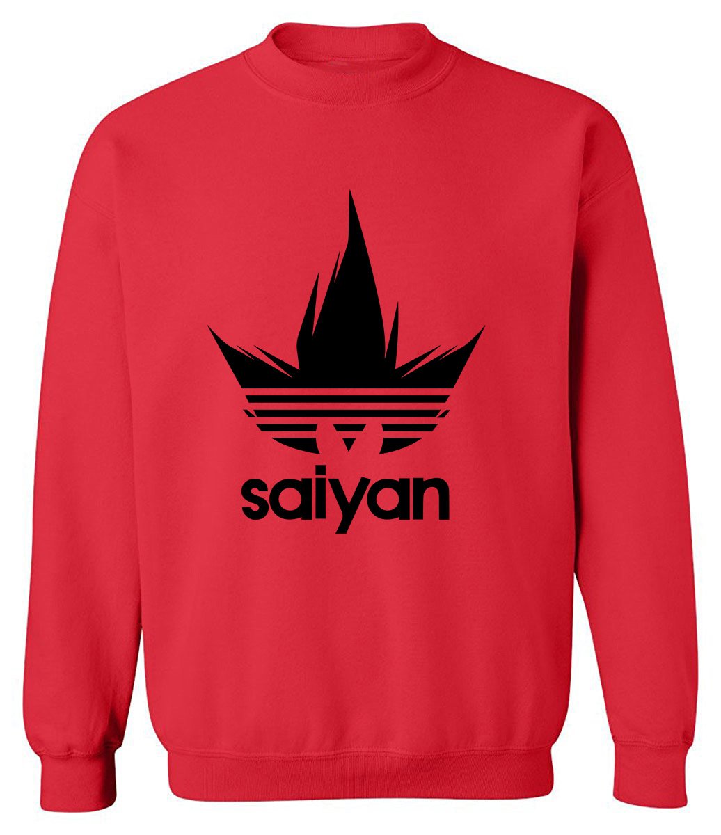 Dragon Ball Sweatshirts - Dragon Ball Sweatshirt Series Men's Sweatshirt Saiyan Black Icon Sweatshirt