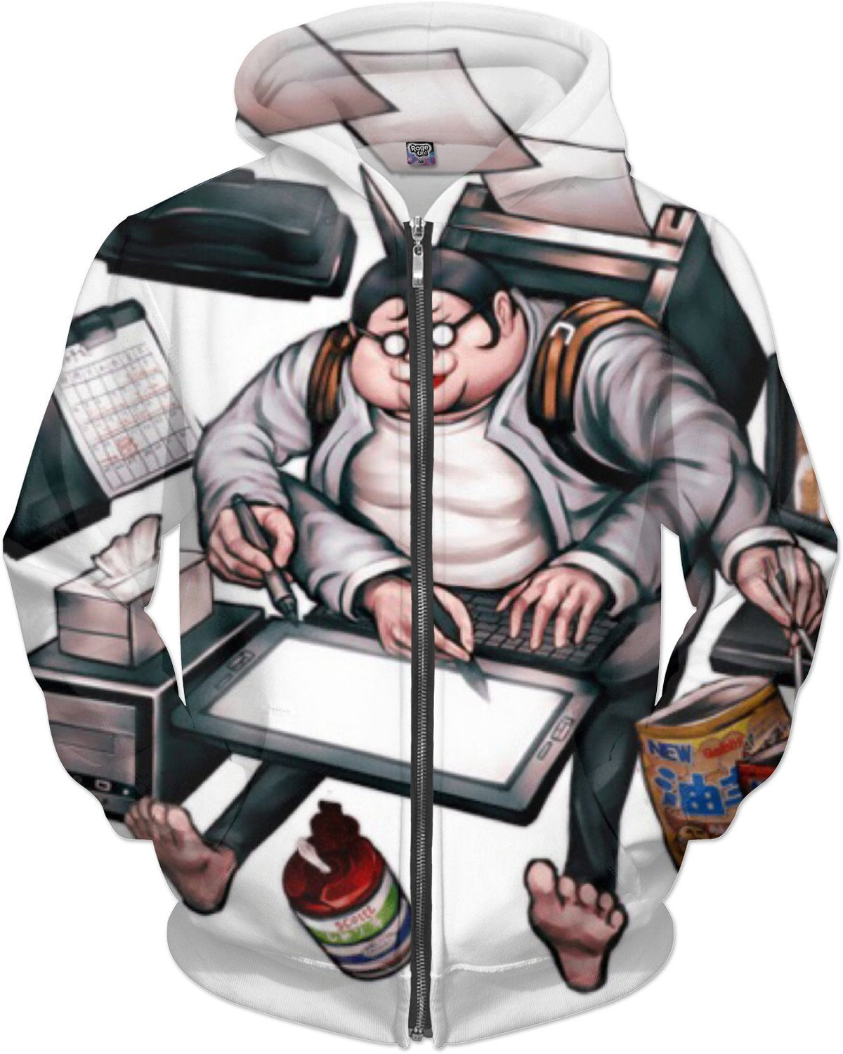 Danganronpa Hifumi Yamada Hoodies - Zip Up Hoodie