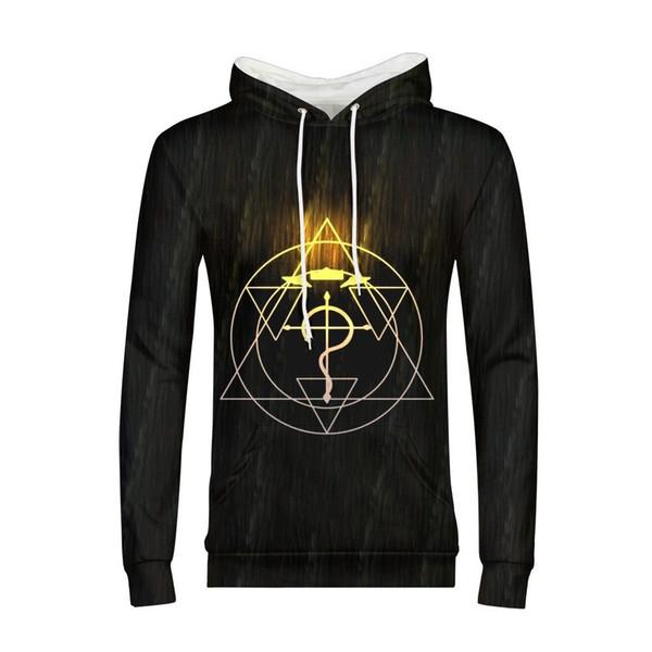Fullmetal Alchemist 3D Printed Hoodies - Hoody Sweatshirt