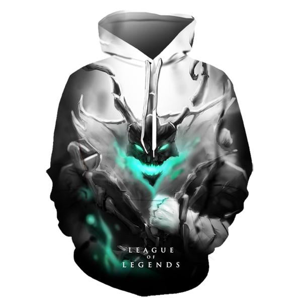 3D Printed League of legends Hoodies