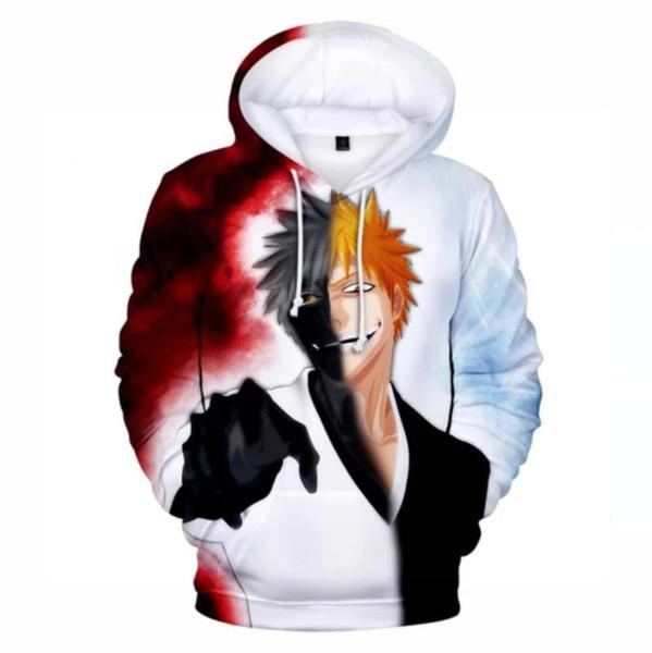 Anime Bleach 3D Printed Hoodie Sweatshirt