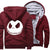 Nightmare Before Christmas Jackets - Solid Color Nightmare Before Christmas Series Jack Icon Super Cool Fleece Jacket