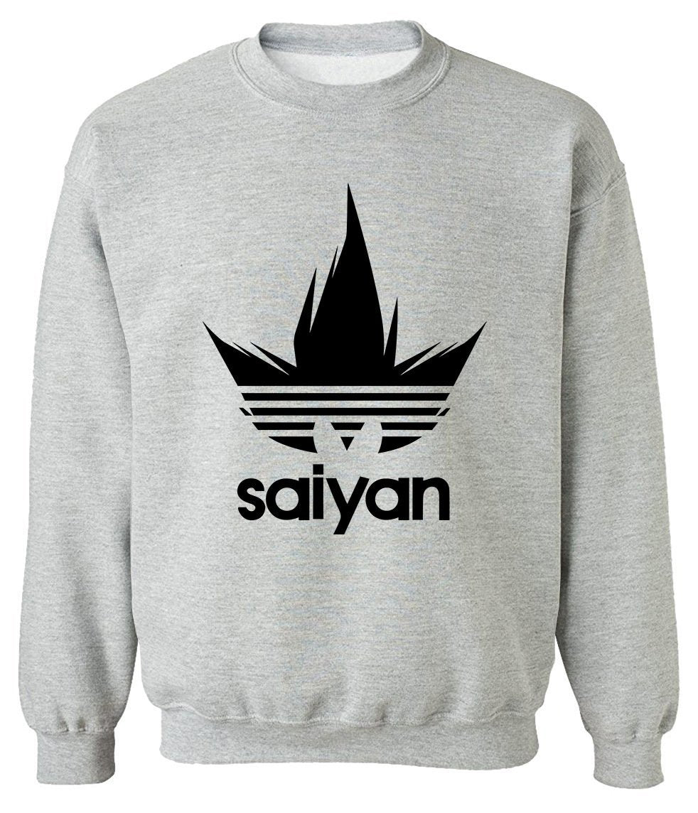 Dragon Ball Sweatshirts - Dragon Ball Sweatshirt Series Men's Sweatshirt Saiyan Black Icon Sweatshirt