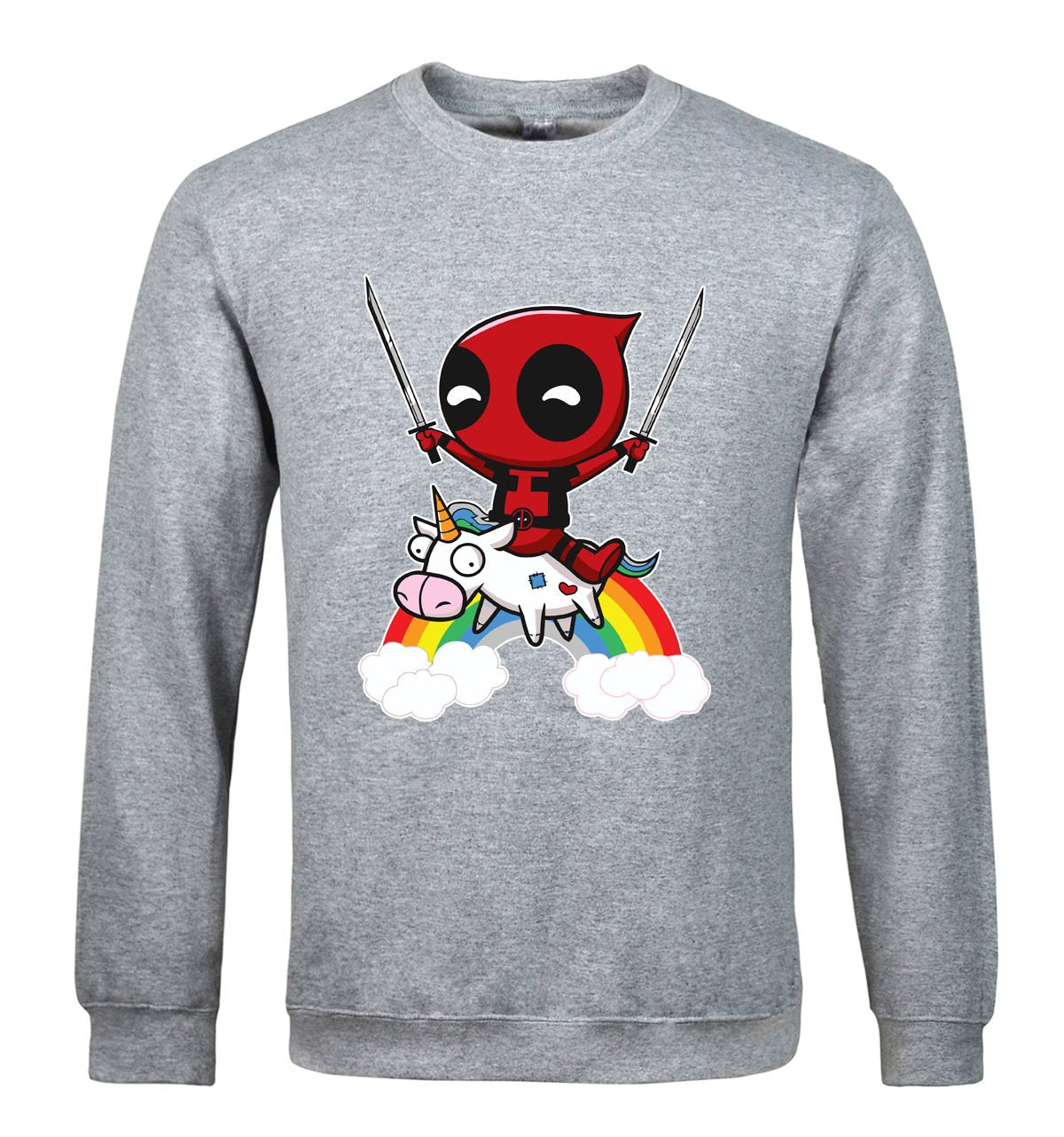 Men&#39;s Sweatshirts - Men&#39;s Sweatshirt Series Deadpool Icon Fleece Sweatshirt