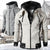 Solid Color Comfortable Coats - Zip Up Grey Black Coat