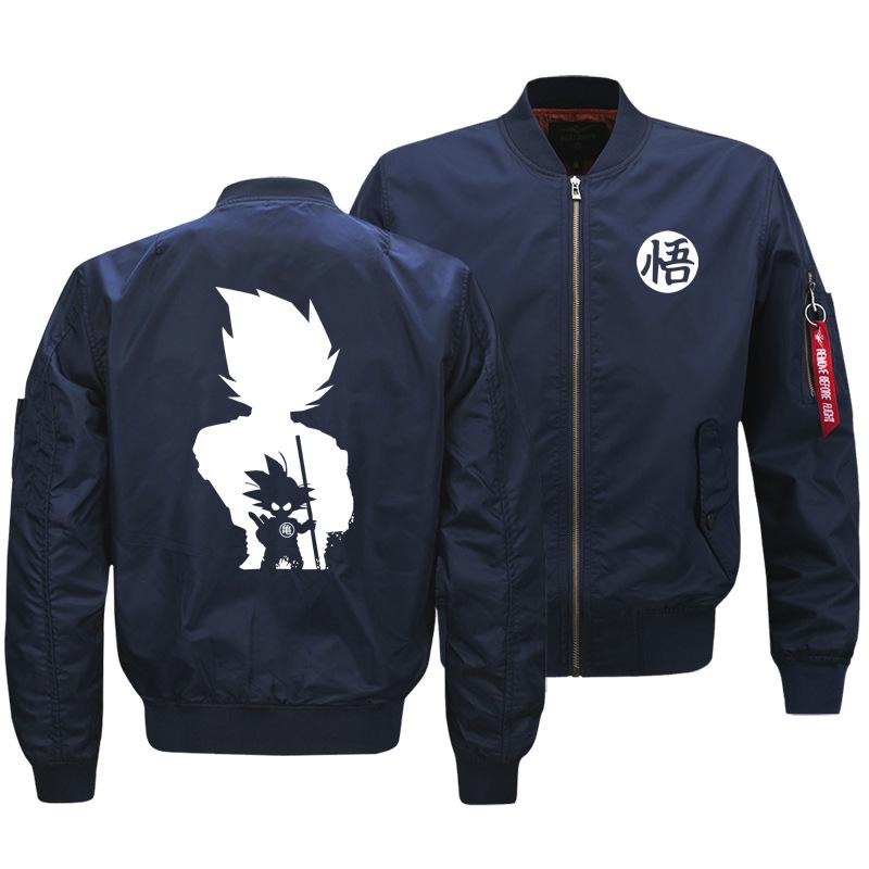 Dragon Ball Jackets - Solid Color Dragon Ball Series Cartoon Icon Super Cool Fleece Jacket