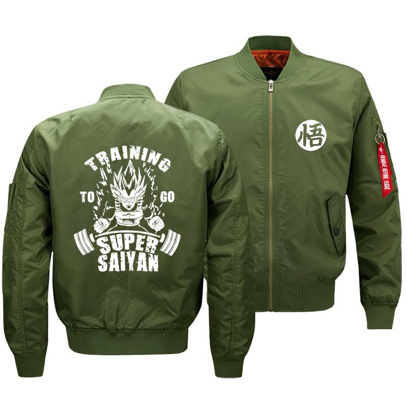 Dragon Ball Jackets - Solid Color Dragon Ball Series Anime Cartoon Super Saiyan Super Cool Fleece Jacket