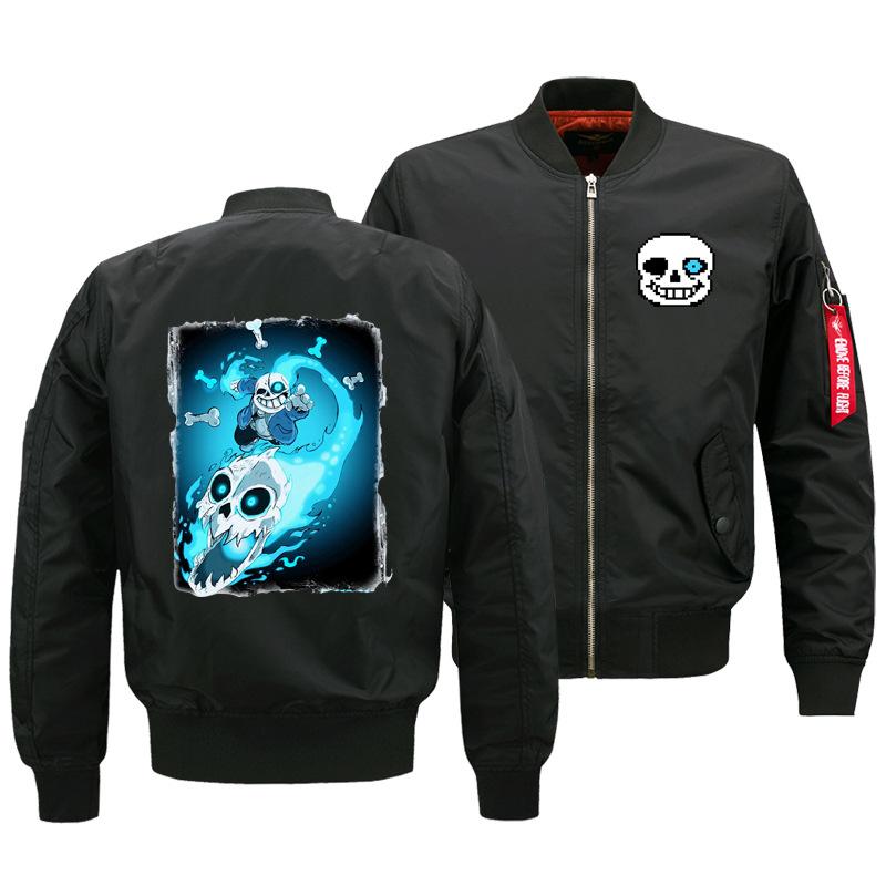 Undertale Jackets - Solid Color Undertale Game Flight Suit Super Cool Fleece Jacket
