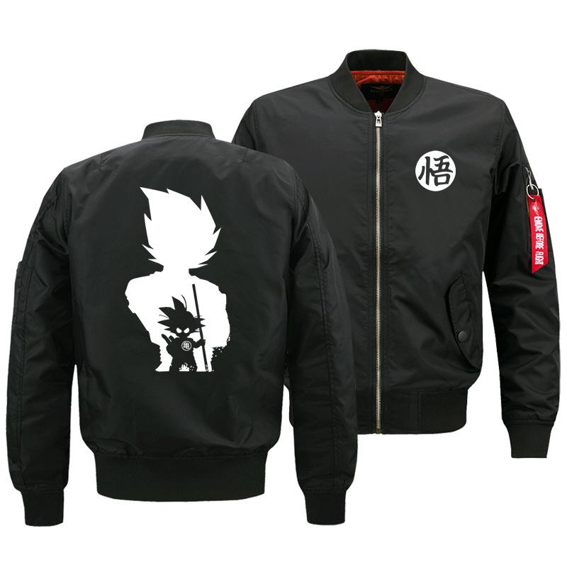 Dragon Ball Jackets - Solid Color Dragon Ball Series Cartoon Icon Super Cool Fleece Jacket