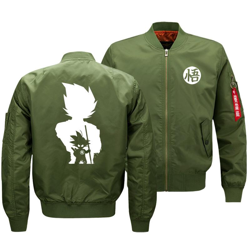 Dragon Ball Jackets - Solid Color Dragon Ball Series Cartoon Icon Super Cool Fleece Jacket