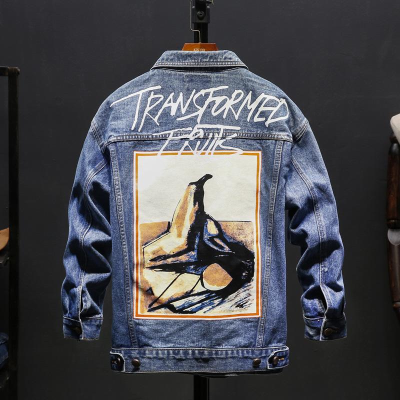Denim Jackets - Solid Color Denim Jacket Series Retro Denim Jacket Fleece Denim Jacket