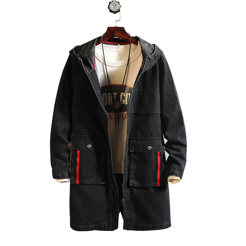 Denim Jackets - Solid Color Denim Jacket Series Casual Denim Jacket Fashion Fleece Denim Jacket