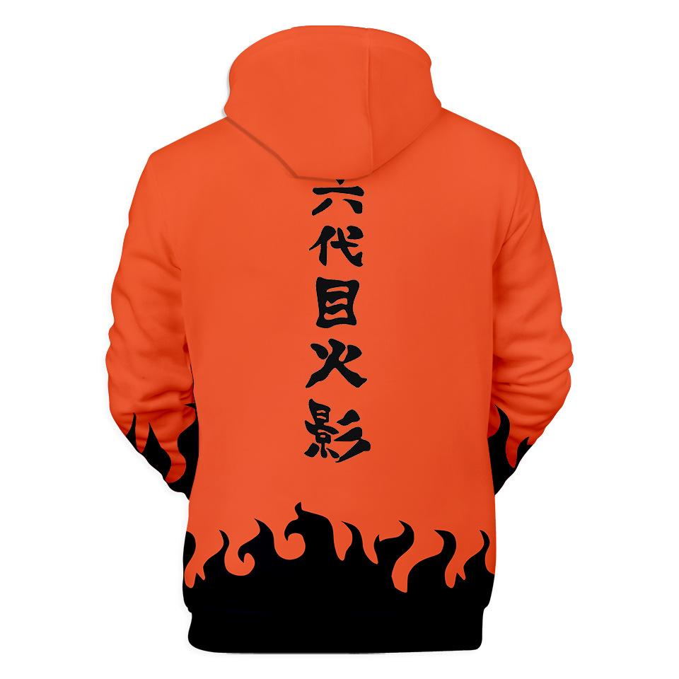 Naruto Hoodies - Naruto Anime Series Sixth Generation Naruto Cosplay Hoodie