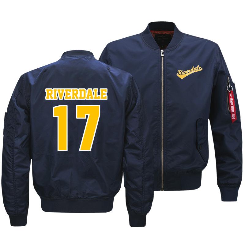 Riverdale Jackets - Solid Color Riverdale Flight Suit Series Fleece Jacket