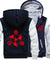 Naruto Jackets - Solid Color Naruto Anime Series Naruto Sign Super Cool Fleece Jacket