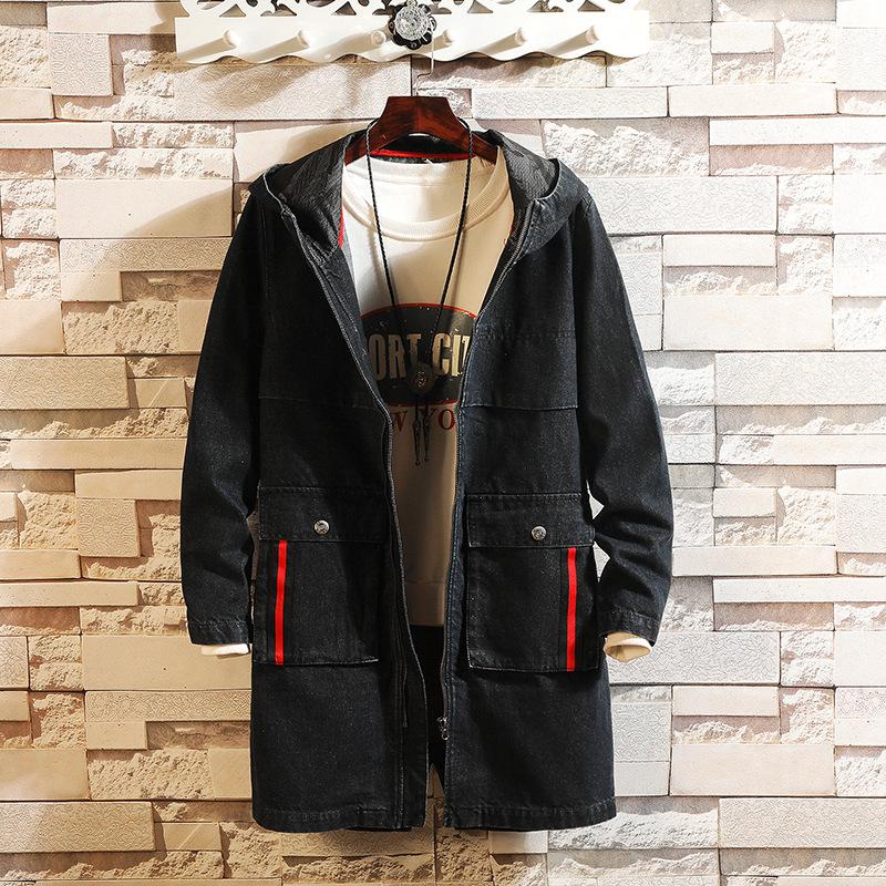 Denim Jackets - Solid Color Denim Jacket Series Casual Denim Jacket Fashion Fleece Denim Jacket