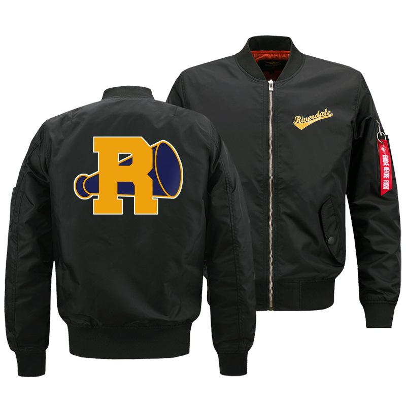 Riverdale Jackets - Solid Color Riverdale Flight Suit Series Fleece Jacket