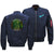Riverdale Jackets - Solid Color Riverdale Air Force One Flight Jacket Fleece Jacket