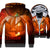 Nightmare Before Christmas Jackets - Nightmare Before Christmas Series Pumpkin Head 3D Fleece Jacket