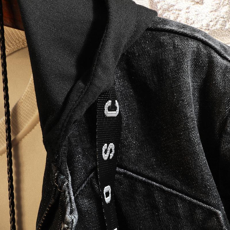 Denim Jackets - Solid Color Denim Jacket Series Casual Denim Jacket Super Cool Denim Jacket