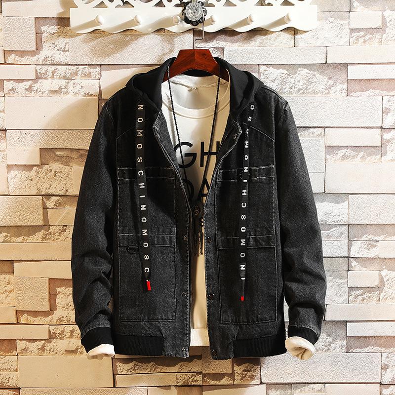 Denim Jackets - Solid Color Denim Jacket Series Casual Denim Jacket Super Cool Denim Jacket