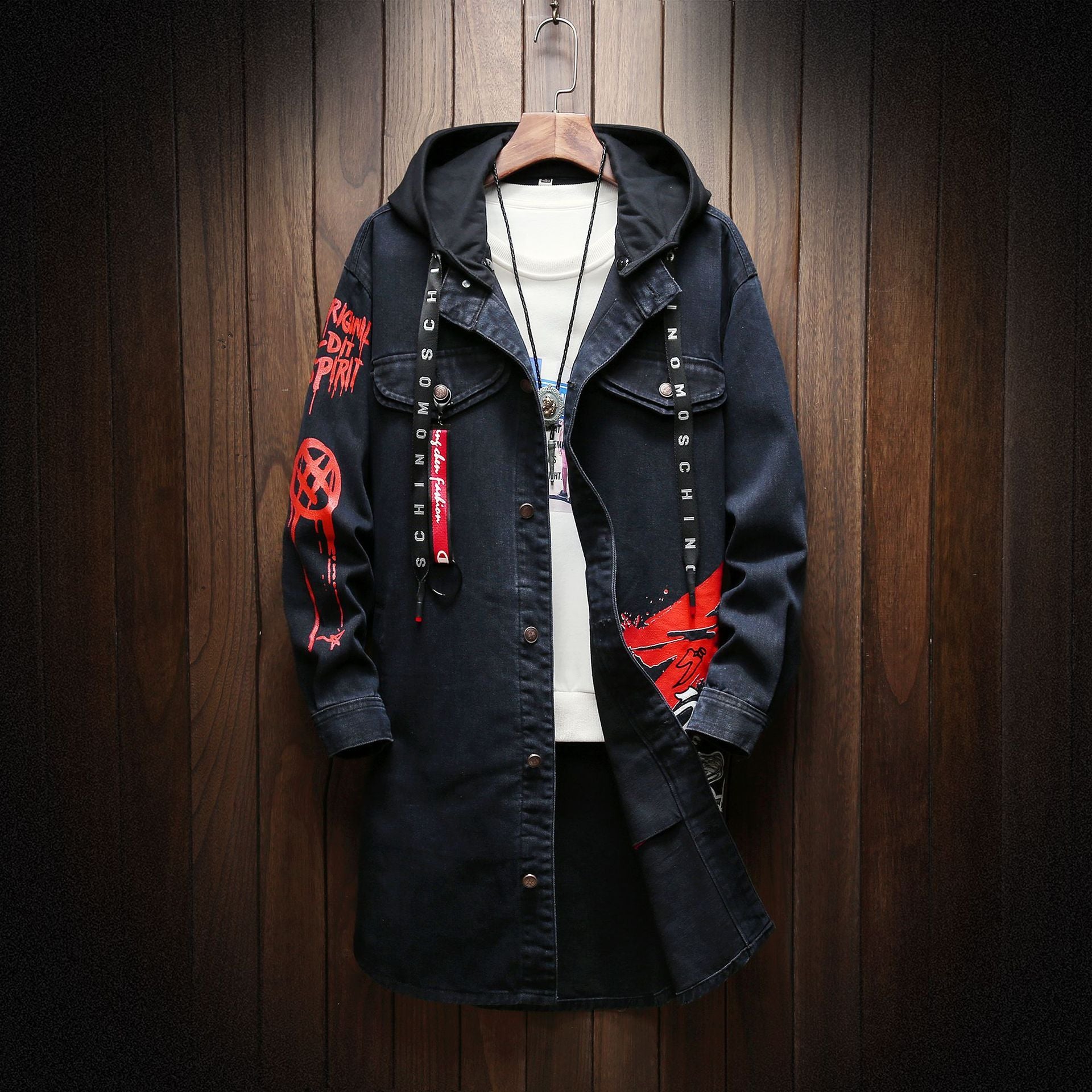 Denim Jackets - Solid Color Denim Jacket Series Lapel Casual Denim Jacket Fleece Denim Jacket