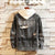 Denim Jackets - Solid Color Denim Jacket Series Embroidery Hole Super Cool Fleece Denim Jacket
