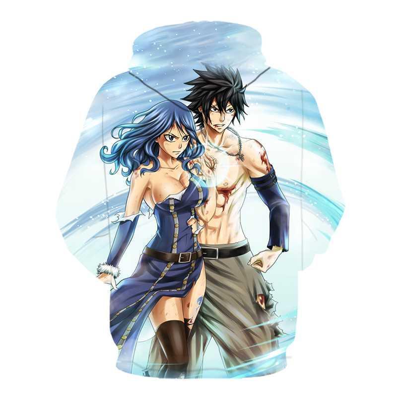 Anime Fairy Tail 3D Hip Hop Hoodies Pullovers Sweatshirt