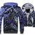 Darksiders Jackets - Darksiders Game Series Death Reaper Character Blue Super Cool 3D Fleece Jacket