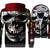 Ghost Rider Jackets - Ghost Rider Series Black Skull Terror Super Cool 3D Fleece Jacket