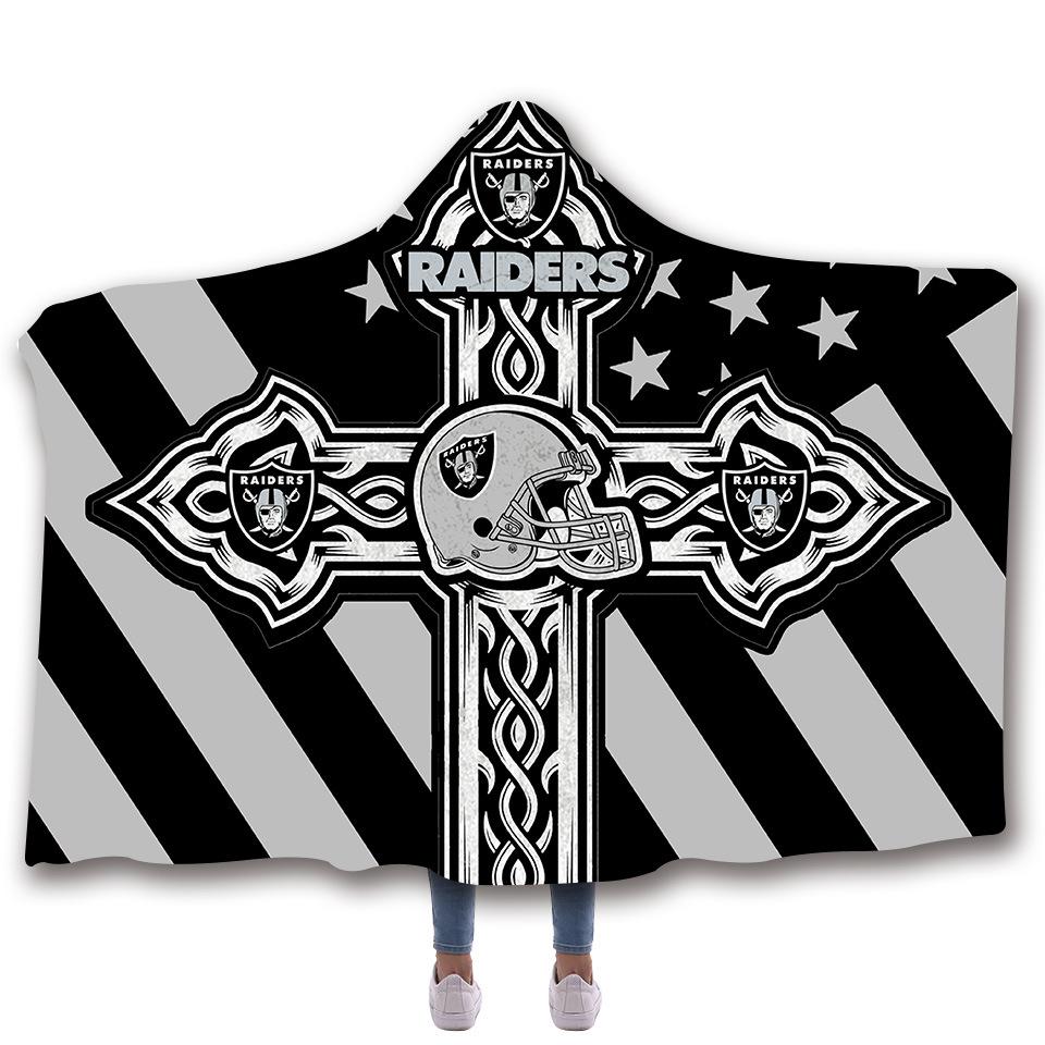 Raiders Hooded Blankets - Raiders Series Fleece Hooded Blanket