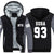 BTS Jackets - Solid Color BTS SUGA Super Cool White 93 Fleece Jacket