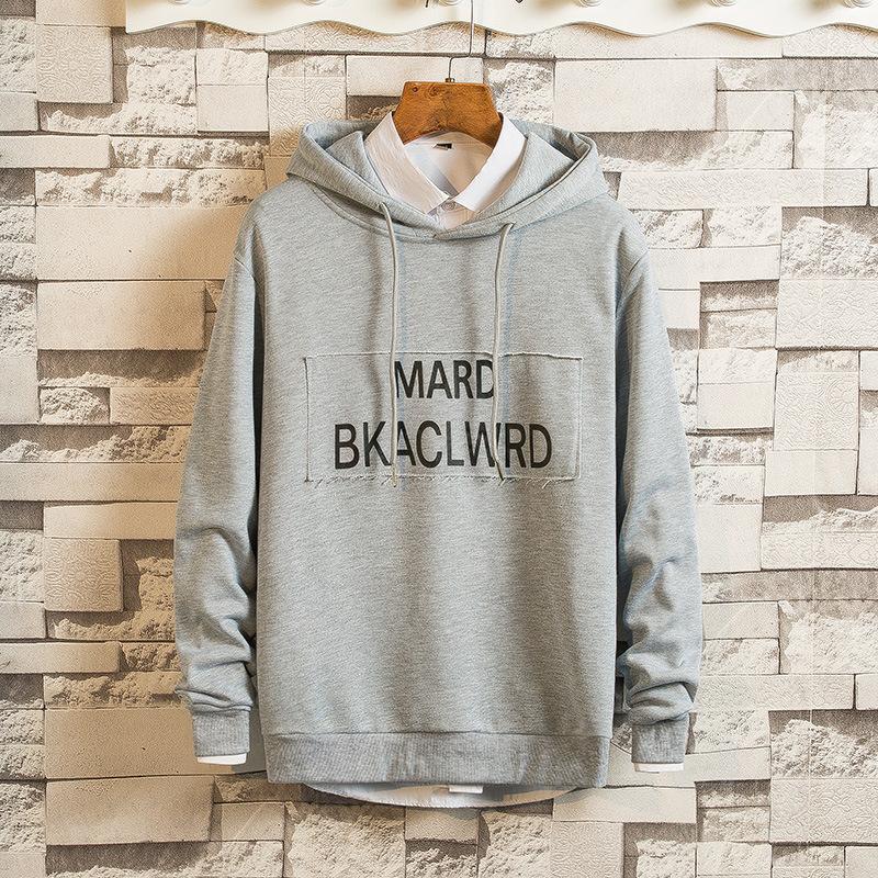 Fleece Hoodies - Solid Color Man Icon Fashion Fleece Hoodie