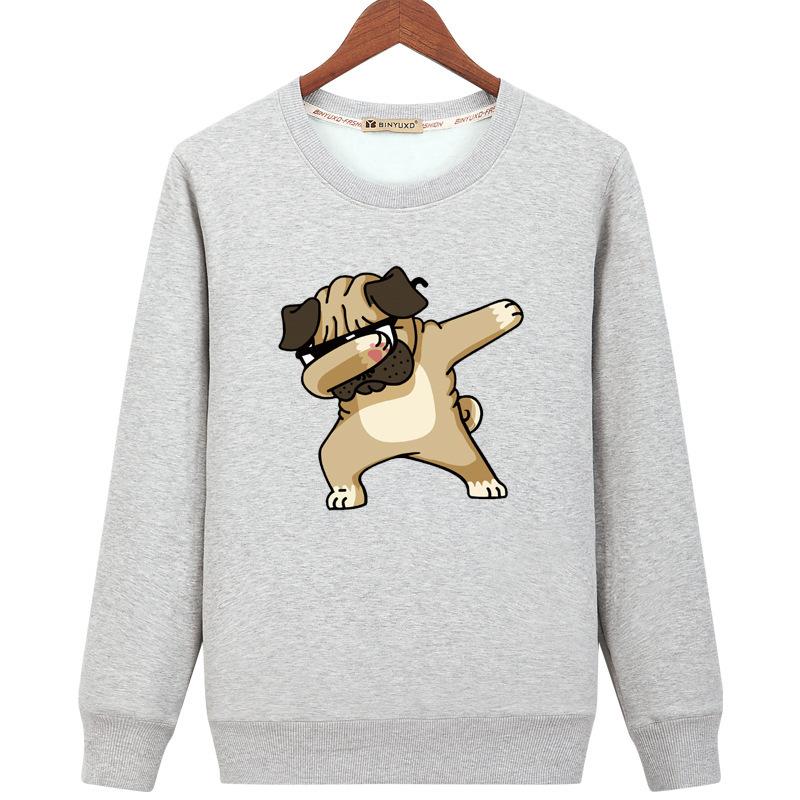 Pet Puppy Sweatshirts - Solid Color Pet Puppy Series Funny Puppy Icon Fashion Fleece Sweatshirt